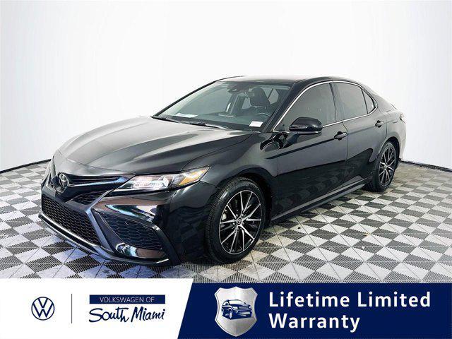 used 2021 Toyota Camry car, priced at $16,313