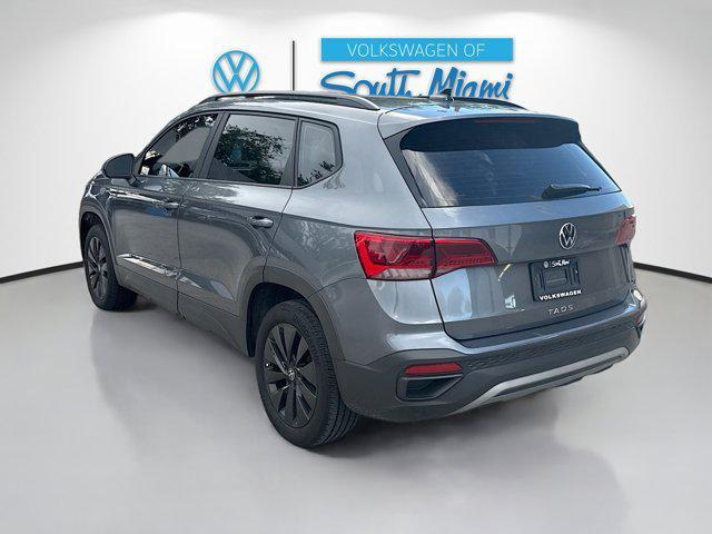 used 2022 Volkswagen Taos car, priced at $15,226