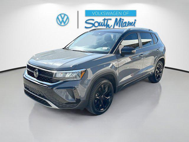 used 2024 Volkswagen Taos car, priced at $20,187