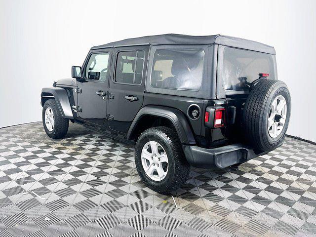 used 2021 Jeep Wrangler Unlimited car, priced at $25,952