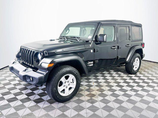 used 2021 Jeep Wrangler Unlimited car, priced at $25,952