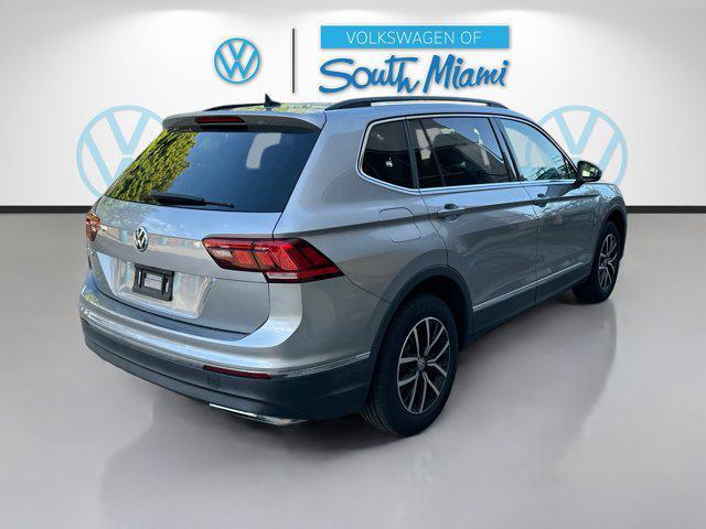used 2021 Volkswagen Tiguan car, priced at $17,536