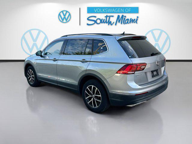 used 2021 Volkswagen Tiguan car, priced at $17,536
