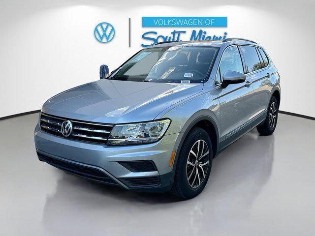 used 2021 Volkswagen Tiguan car, priced at $18,440