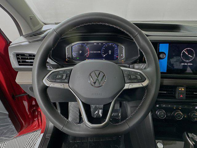 new 2024 Volkswagen Taos car, priced at $33,605