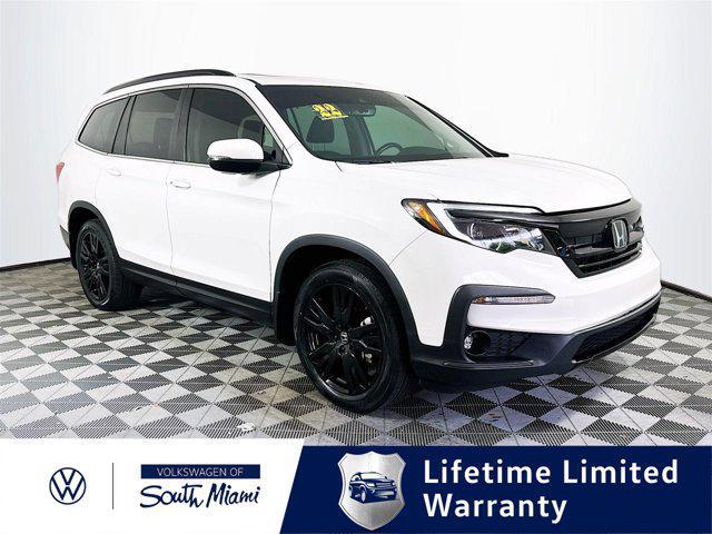 used 2022 Honda Pilot car, priced at $27,574