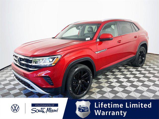 used 2022 Volkswagen Atlas Cross Sport car, priced at $27,441