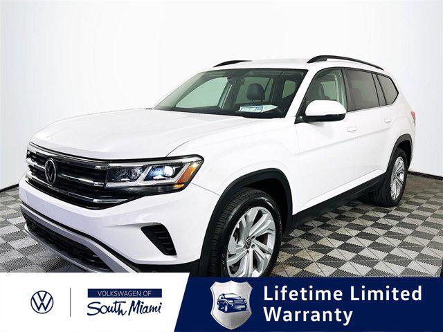 used 2021 Volkswagen Atlas car, priced at $21,812