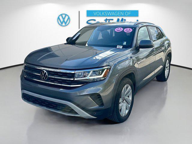 used 2022 Volkswagen Atlas Cross Sport car, priced at $25,499