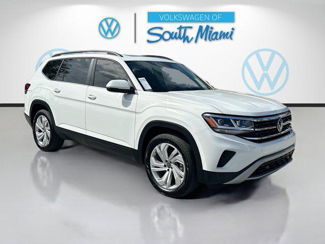 used 2022 Volkswagen Atlas car, priced at $22,846