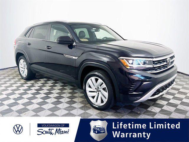 used 2022 Volkswagen Atlas Cross Sport car, priced at $23,752