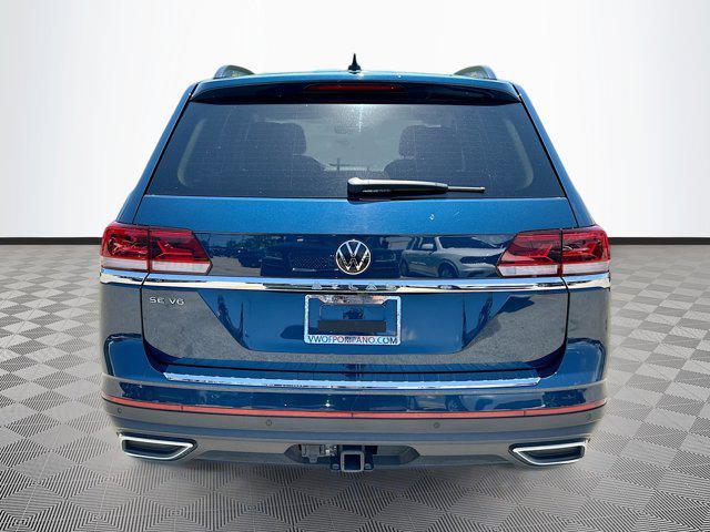 used 2022 Volkswagen Atlas car, priced at $24,642