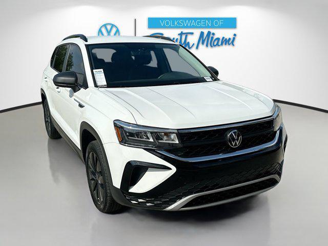 used 2023 Volkswagen Taos car, priced at $18,281