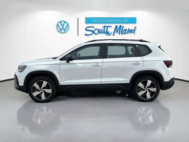 new 2025 Volkswagen Taos car, priced at $26,500
