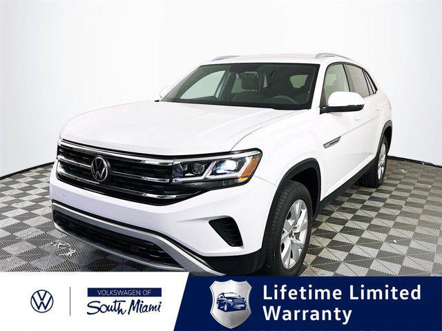 used 2021 Volkswagen Atlas Cross Sport car, priced at $19,909