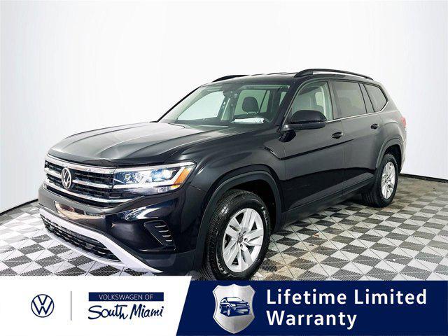 used 2021 Volkswagen Atlas car, priced at $20,364