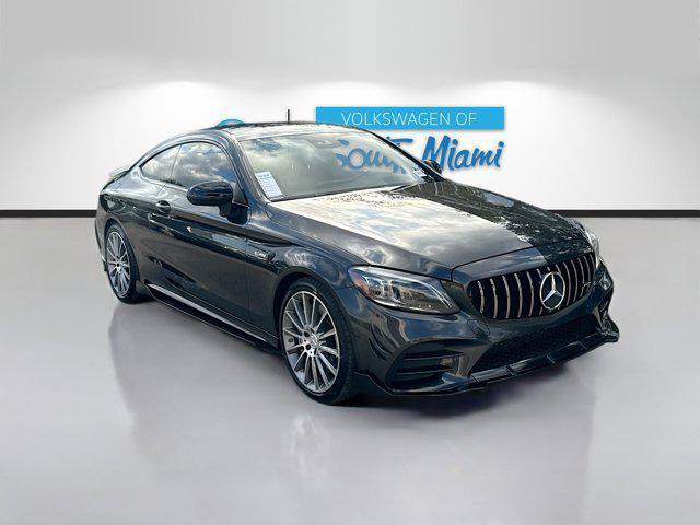 used 2019 Mercedes-Benz AMG C 43 car, priced at $31,535