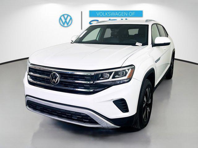 used 2021 Volkswagen Atlas Cross Sport car, priced at $20,667