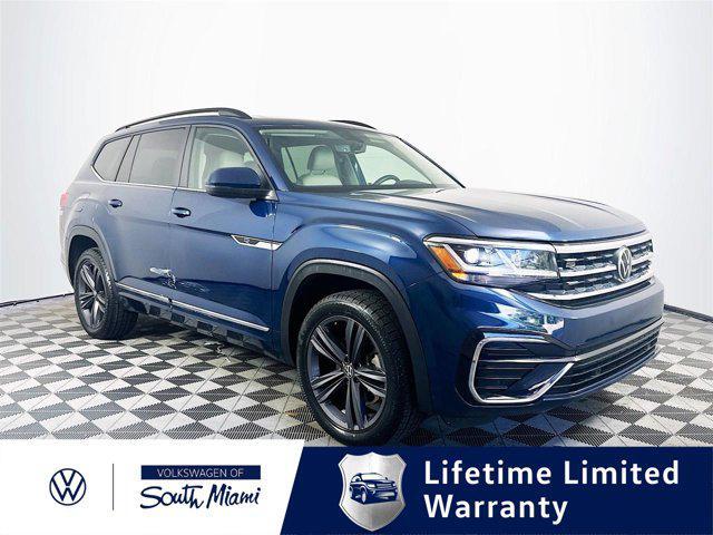 used 2021 Volkswagen Atlas car, priced at $25,333