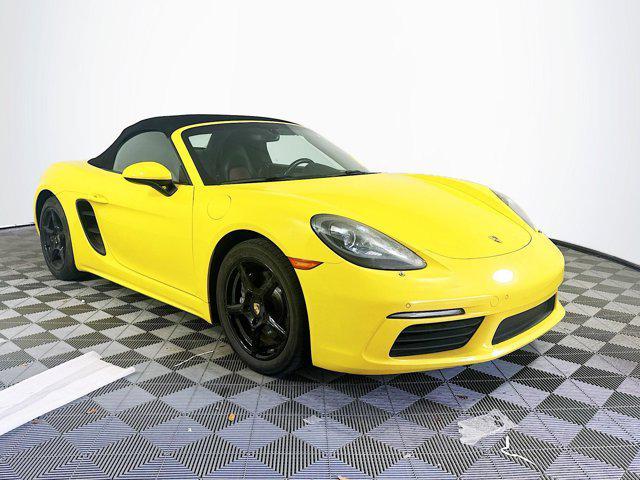 used 2018 Porsche 718 Boxster car, priced at $34,435