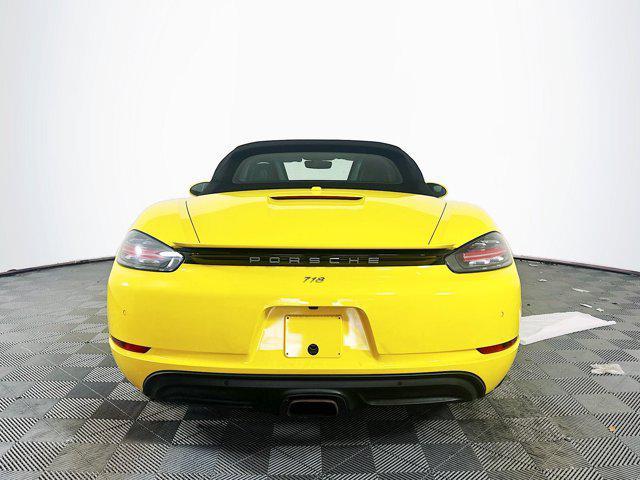 used 2018 Porsche 718 Boxster car, priced at $34,435