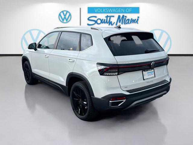 new 2025 Volkswagen Taos car, priced at $26,625