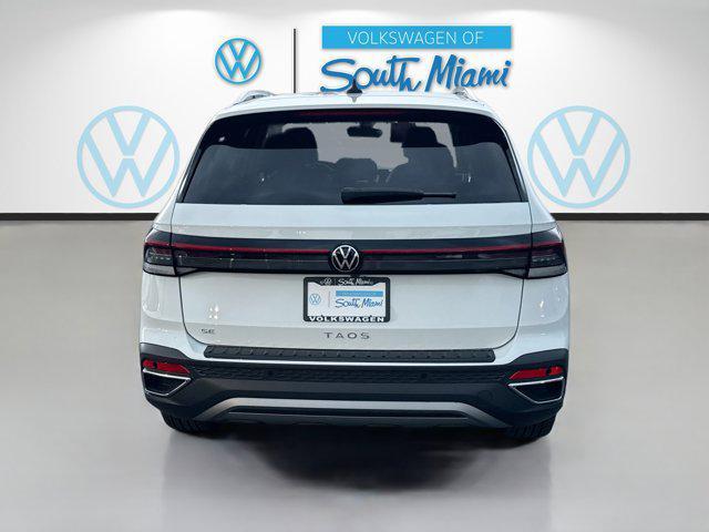 new 2025 Volkswagen Taos car, priced at $26,625
