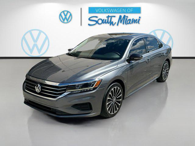 used 2022 Volkswagen Passat car, priced at $18,827