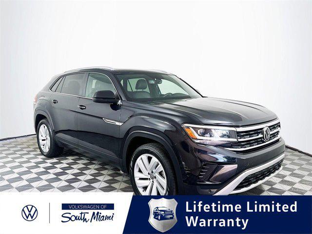 used 2022 Volkswagen Atlas Cross Sport car, priced at $25,563