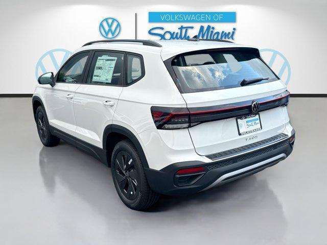 new 2025 Volkswagen Taos car, priced at $24,653
