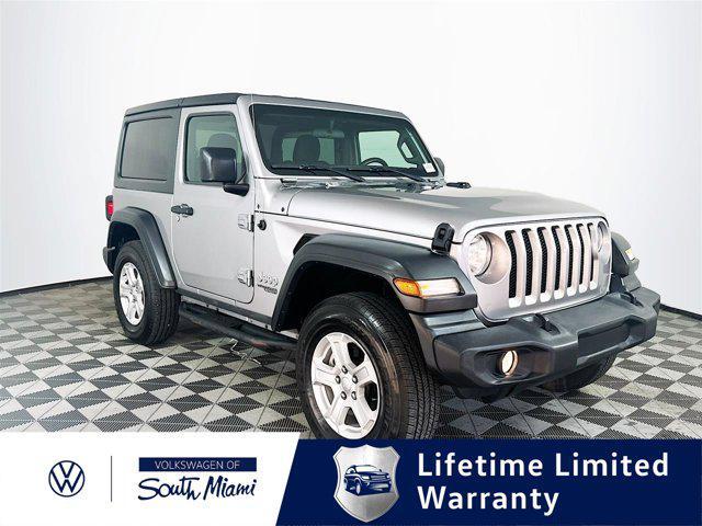 used 2020 Jeep Wrangler car, priced at $21,362