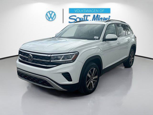 used 2021 Volkswagen Atlas car, priced at $18,377