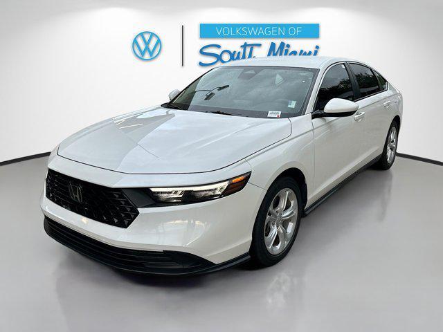 used 2024 Honda Accord car, priced at $21,473