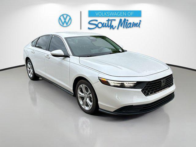 used 2024 Honda Accord car, priced at $21,473