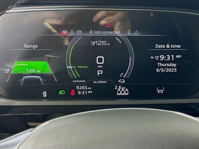 used 2024 Audi Q8 e-tron car, priced at $49,715