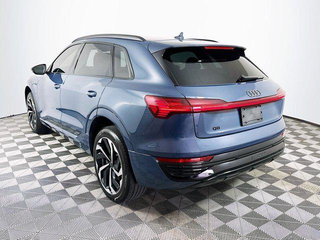 used 2024 Audi Q8 e-tron car, priced at $49,715