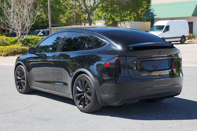 used 2017 Tesla Model X car, priced at $29,995