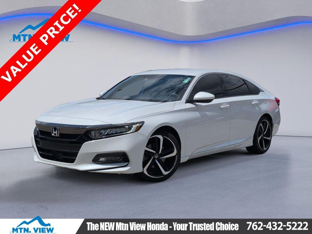 used 2020 Honda Accord car, priced at $19,500