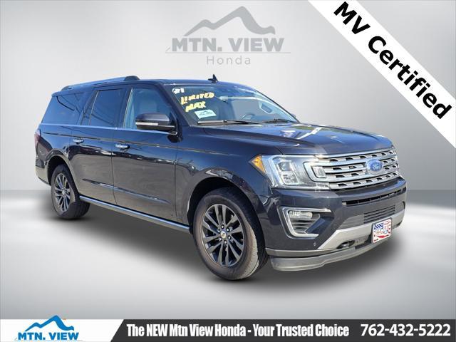 used 2021 Ford Expedition Max car, priced at $35,366