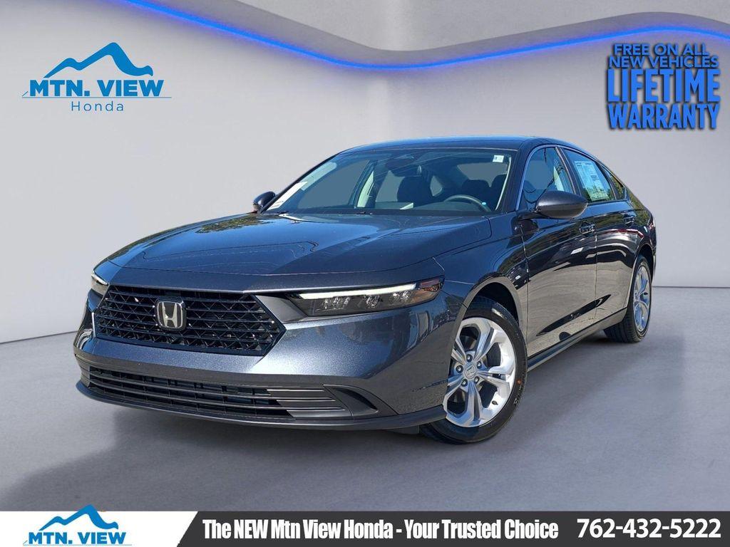 new 2025 Honda Accord car, priced at $29,295