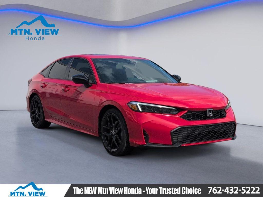 new 2025 Honda Civic Hybrid car, priced at $28,896