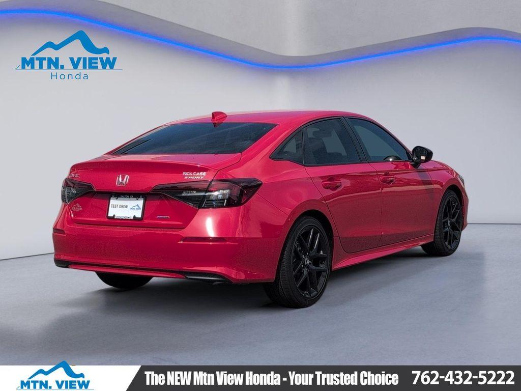 new 2025 Honda Civic Hybrid car, priced at $28,896