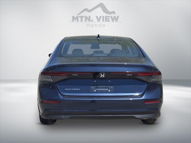 new 2024 Honda Accord car, priced at $29,974