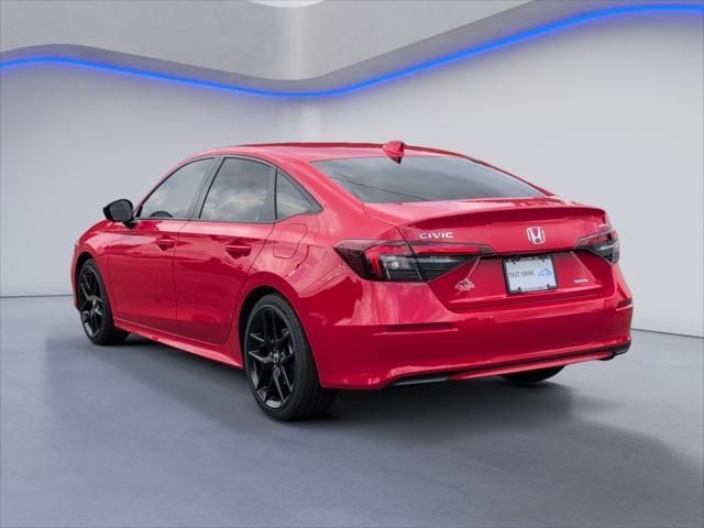 new 2025 Honda Civic Hybrid car, priced at $30,100