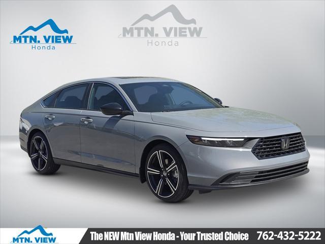 new 2025 Honda Accord Hybrid car, priced at $33,850