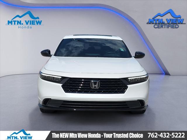 used 2024 Honda Accord Hybrid car, priced at $31,939