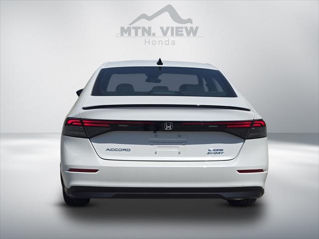 new 2024 Honda Accord Hybrid car, priced at $33,250