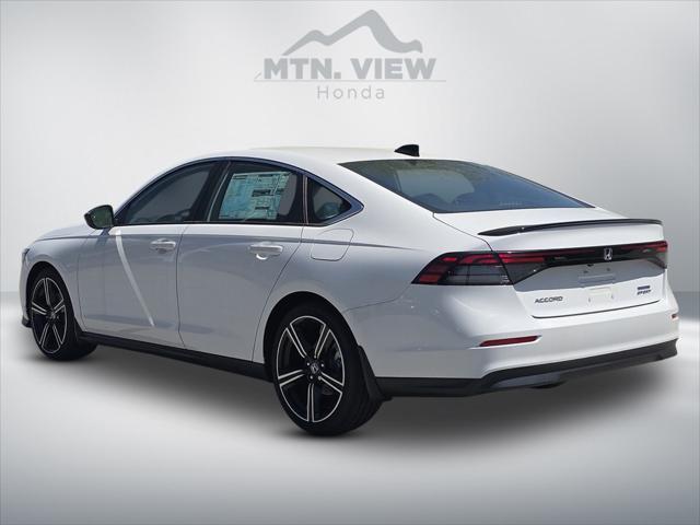 new 2024 Honda Accord Hybrid car, priced at $33,250