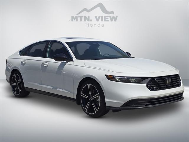 new 2024 Honda Accord Hybrid car, priced at $33,250