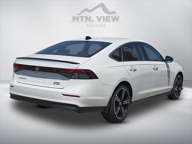 new 2024 Honda Accord Hybrid car, priced at $33,250